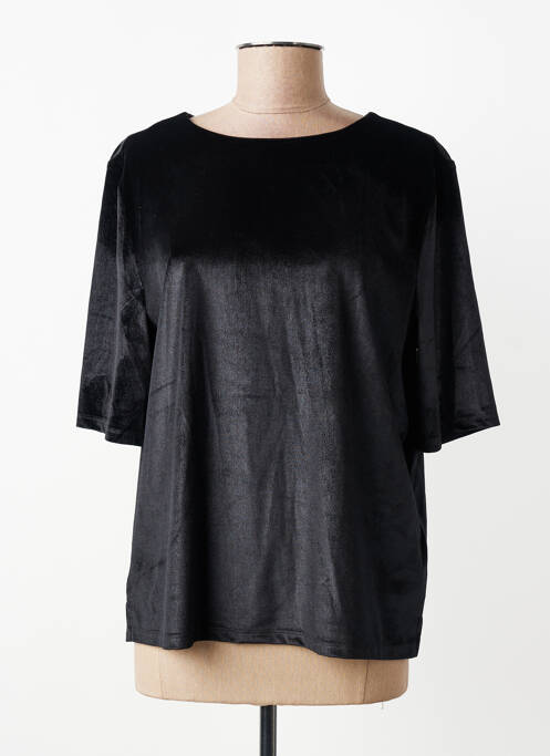 T-shirt coupe droite manches courtes noir STREET ONE femme