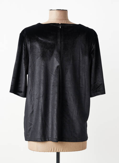 T-shirt coupe droite manches courtes noir STREET ONE femme