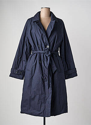 Doudoune poches sans capuche bleu ICHI femme
