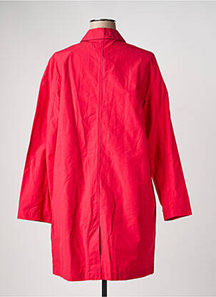 Trench poches sans capuche rouge NICE THINGS femme