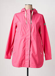 Imperméable manches longues a capuche rose TANTÄ femme