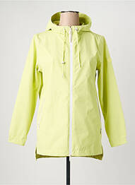 Coupe-vent poches a capuche jaune TANTÄ femme