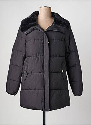 Doudoune manches longues sans capuche noir ATTRAIT femme