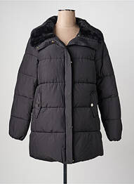 Doudoune poches sans capuche noir ATTRAIT femme