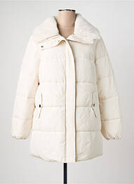 Doudoune poches sans capuche beige ATTRAIT femme