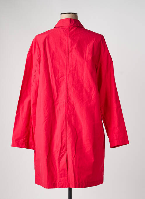 Trench poches sans capuche rouge NICE THINGS femme