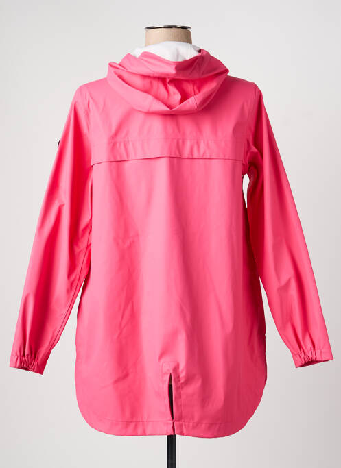 Imperméable manches longues a capuche rose TANTÄ femme