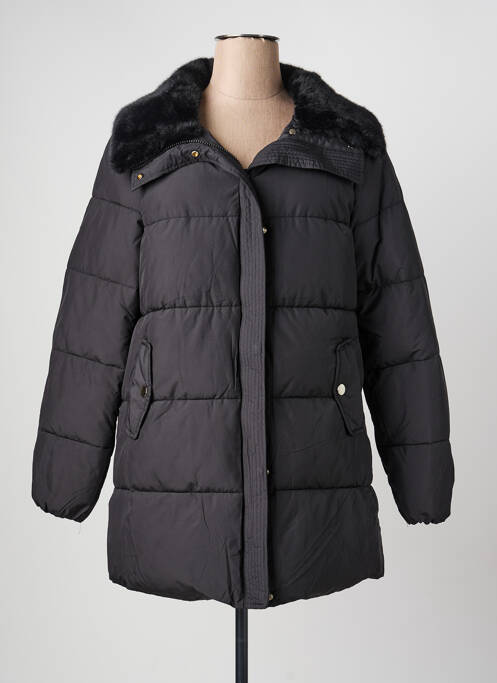 Doudoune poches sans capuche noir ATTRAIT femme