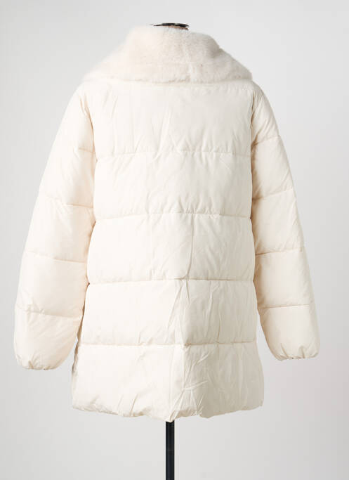 Doudoune poches sans capuche beige ATTRAIT femme