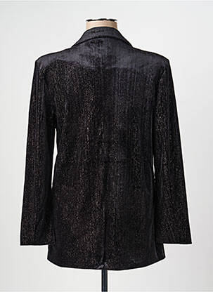 Blazer coupe cintrée noir ICHI femme