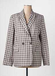 Blazer poignets boutonnés vert LAURE + MAX femme