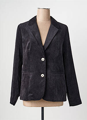 Veste casual col tailleur noir STREET ONE femme
