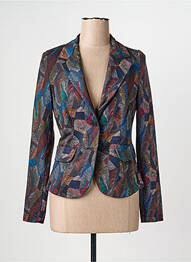 Blazer coupe cintrée bleu PAKO LITTO femme