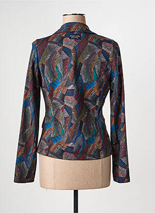 Blazer coupe cintrée bleu PAKO LITTO femme