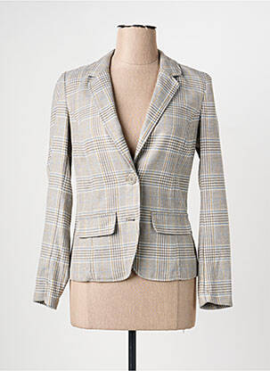 Blazer coupe cintrée beige SIGNE NATURE femme