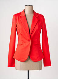 Blazer coupe cintrée rouge ICHI femme