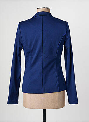 Blazer coupe cintrée bleu ICHI femme