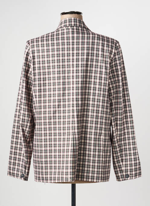 Blazer poignets boutonnés vert LAURE + MAX femme
