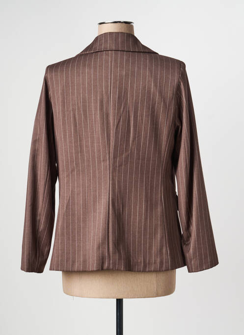 Blazer coupe cintrée marron PAKO LITTO femme