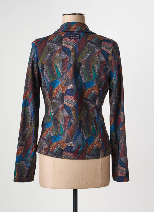 Blazer coupe cintrée bleu PAKO LITTO femme