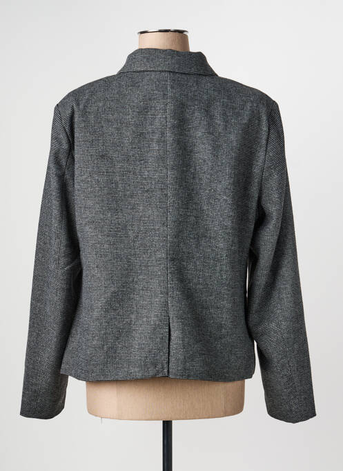 Veste casual coupe droite gris ICHI femme