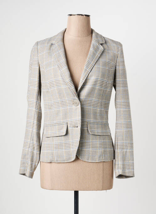 Blazer coupe cintrée beige SIGNE NATURE femme
