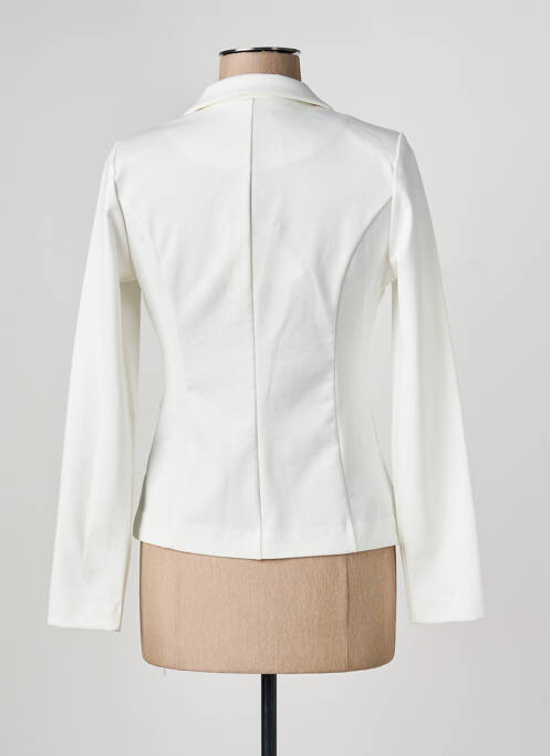 Blazer coupe cintrée blanc ICHI femme
