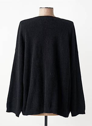 Gilet manches longues manches longues noir ORFEO femme