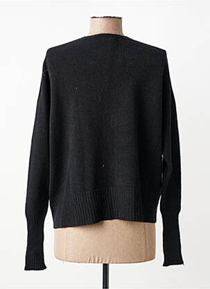 Gilet manches longues coupe cintrée noir PAKO LITTO femme