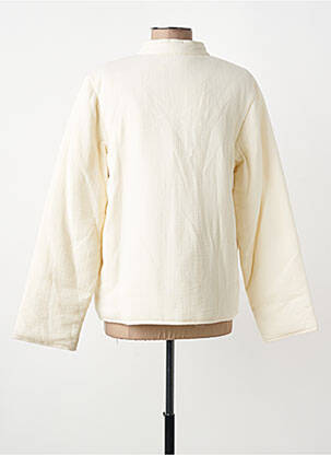 Veste casual col rond beige NICE THINGS femme