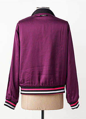 Veste casual coupe droite violet SCOTCH & SODA femme