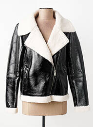 Blouson manches longues noir STUDIO NORDIIC femme