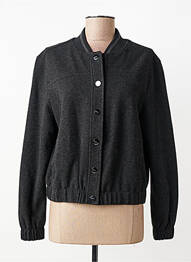 Blouson fermeture pressionnée noir STREET ONE femme