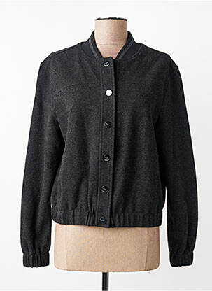 Blouson col v noir STREET ONE femme