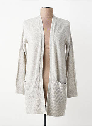 Gilet manches longues stretch gris WHITE STUFF femme