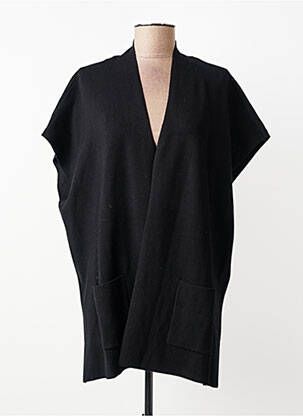 Gilet manches courtes maille fine noir BETTY BARCLAY femme