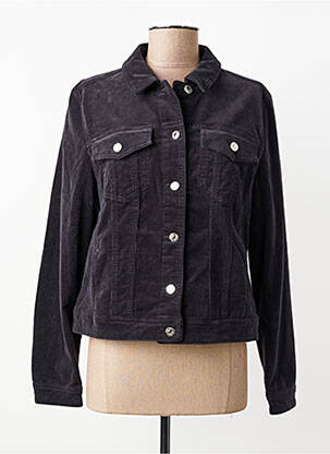 Veste casual col chemisier noir STREET ONE femme