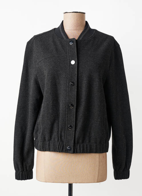 Blouson col v noir STREET ONE femme