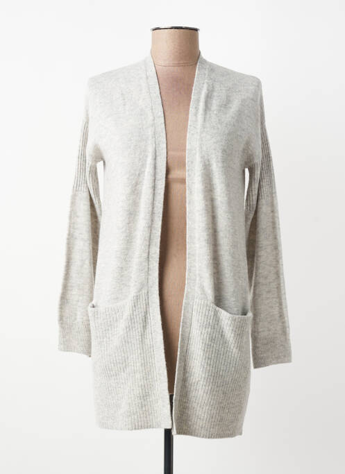 Gilet manches longues stretch gris WHITE STUFF femme