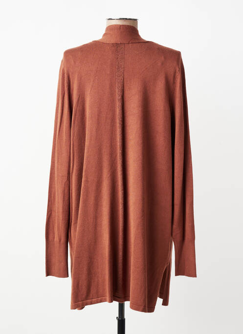 Gilet manches longues manches longues marron BETTY BARCLAY femme
