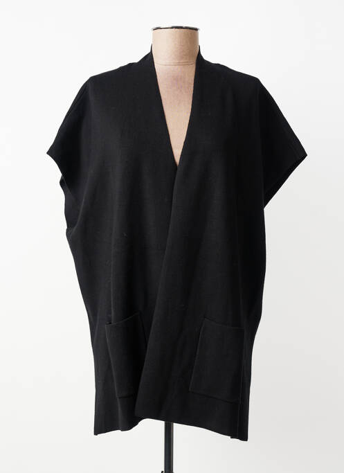 Gilet manches courtes maille fine noir BETTY BARCLAY femme