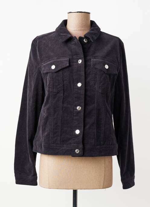 Veste casual col chemisier noir STREET ONE femme