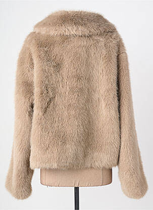 Veste casual coupe droite beige GRACE & MILA femme