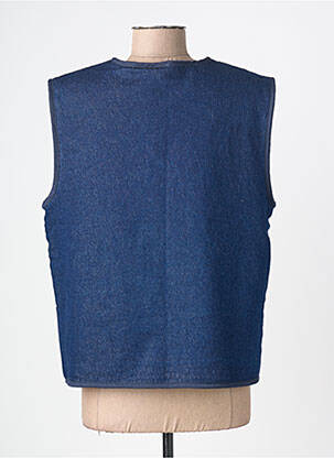 Veste casual coupe droite bleu ICHI femme