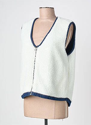 Veste casual coupe droite bleu VILA femme