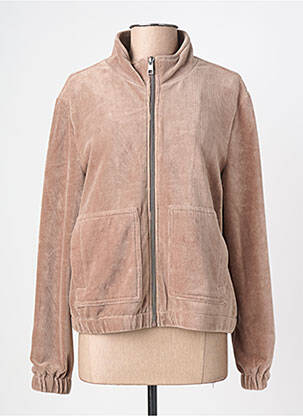 Veste casual fermeture zippée sur le devant beige STREET ONE femme