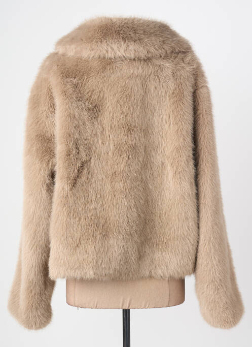 Veste casual coupe droite beige GRACE & MILA femme