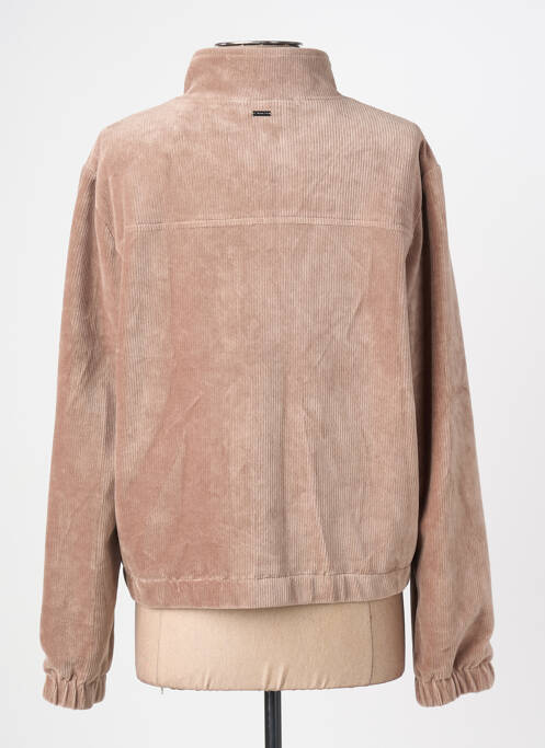 Veste casual fermeture zippée sur le devant beige STREET ONE femme
