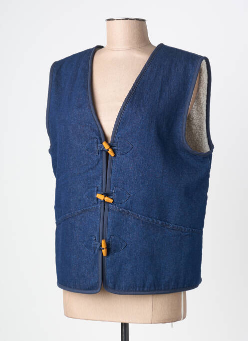 Veste casual coupe droite bleu ICHI femme