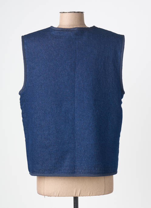 Veste casual coupe droite bleu ICHI femme